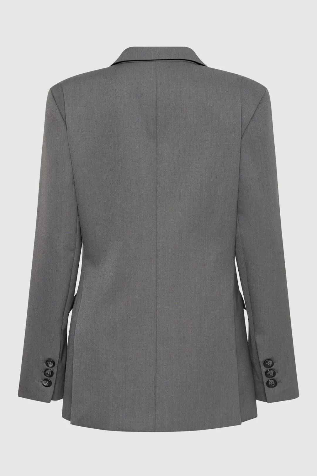 Jackets*St. Agni Homme Belted Blazer - Pewter Grey