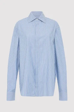 Shirts*St. Agni Homme Shirt - Blue Stripe