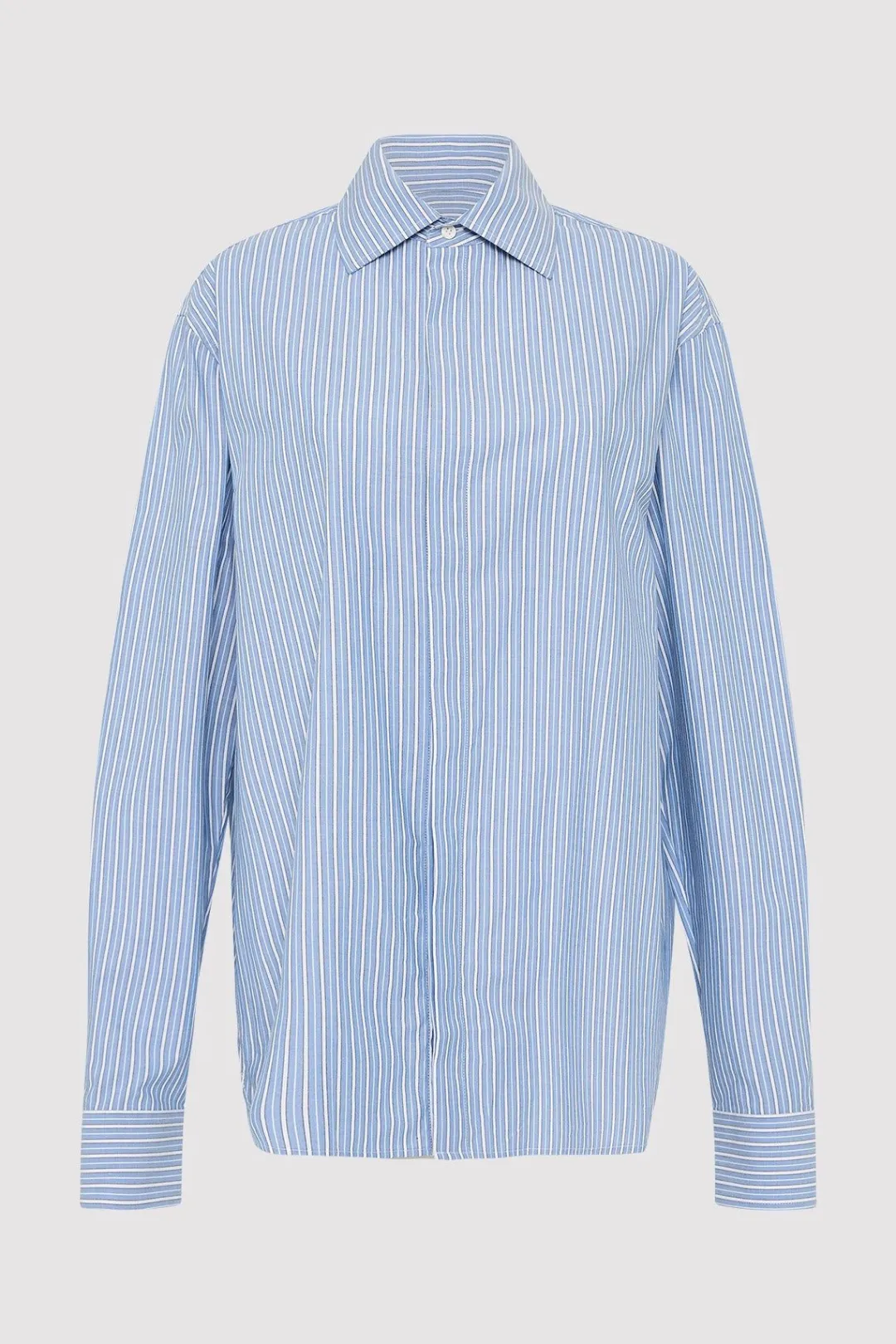 Tops*St. Agni Homme Shirt - Blue Stripe