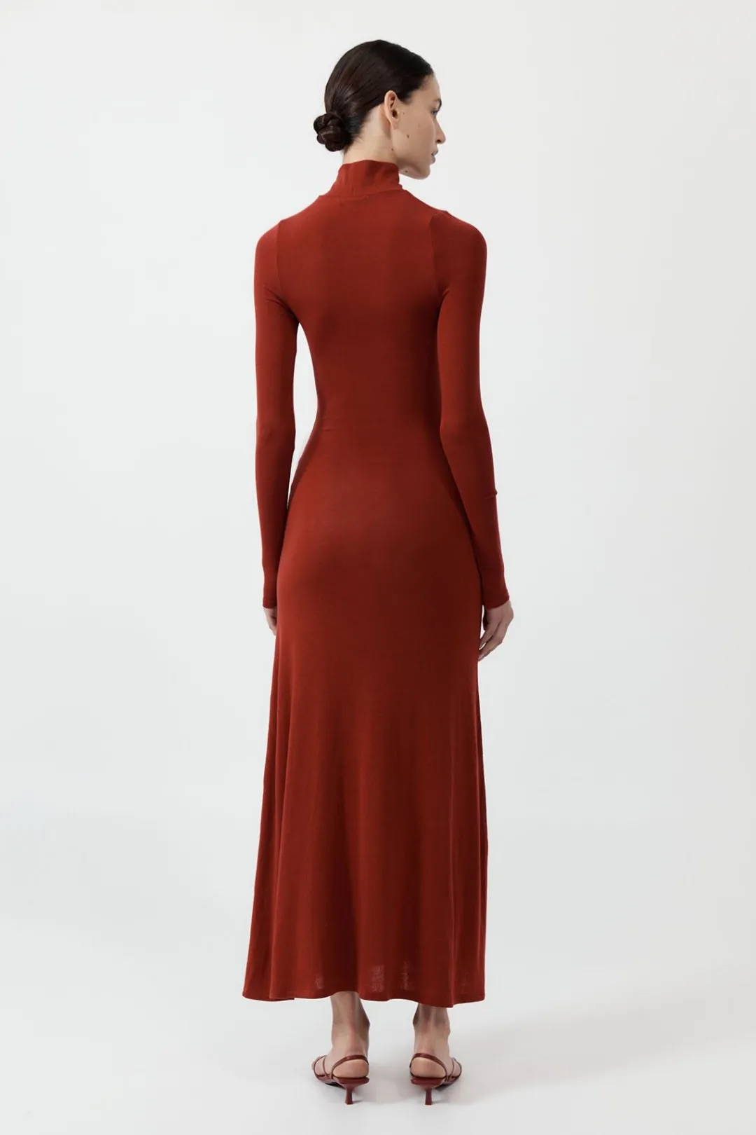 Knitwear*St. Agni Jersey Maxi Dress - Rouge