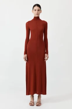 Dresses*St. Agni Jersey Maxi Dress - Rouge