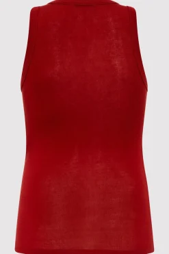 Singlets*St. Agni Jersey Tank - Rouge