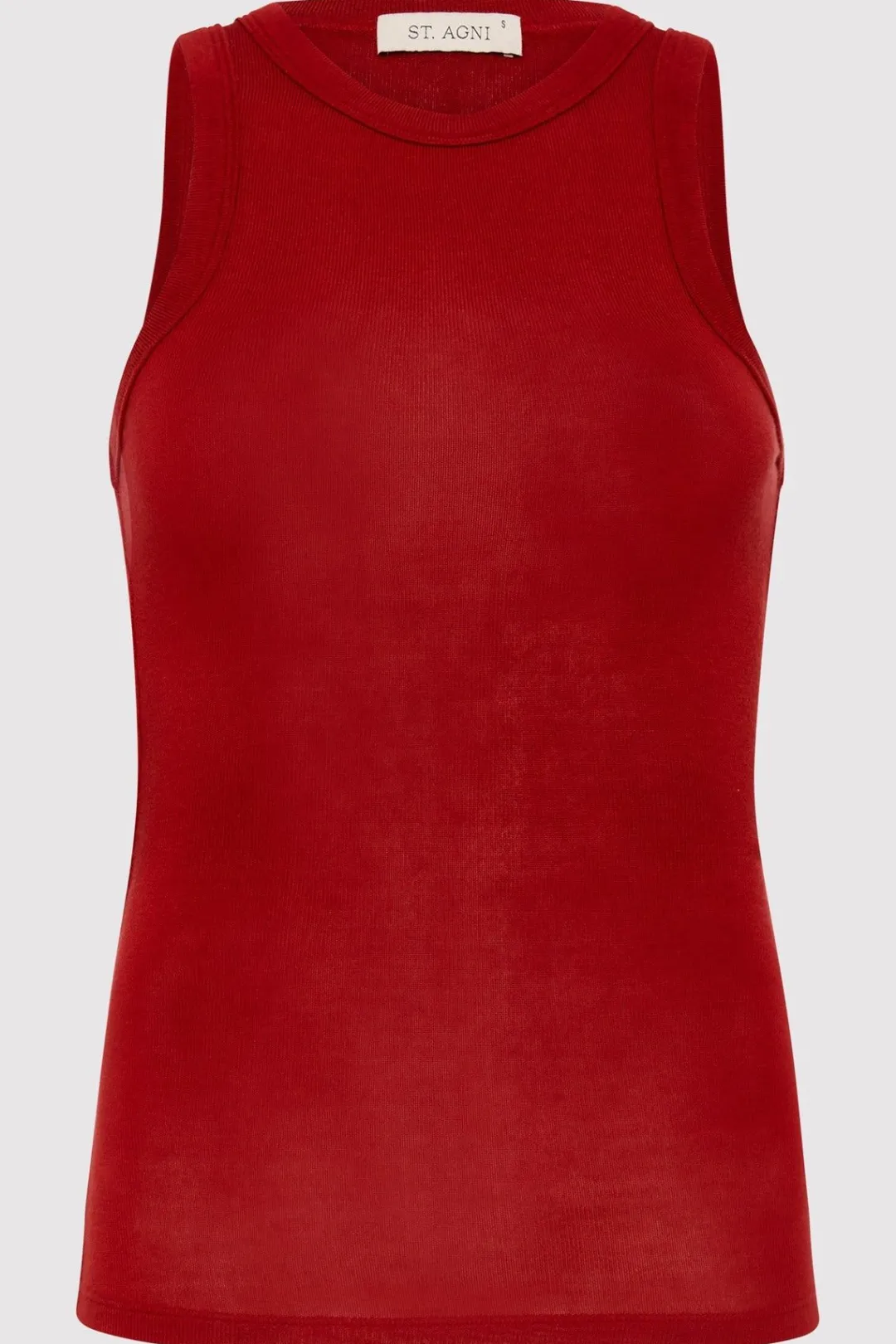 Basics*St. Agni Jersey Tank - Rouge