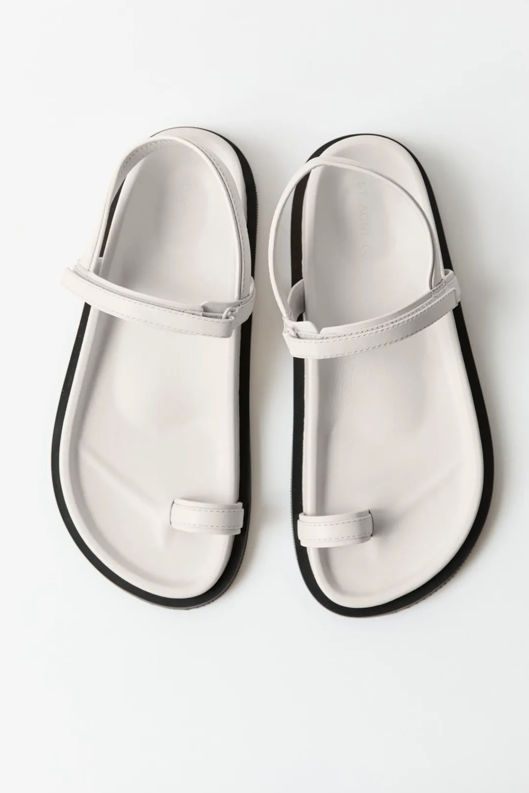 Unisex*St. Agni Keko Sandal - Cool White