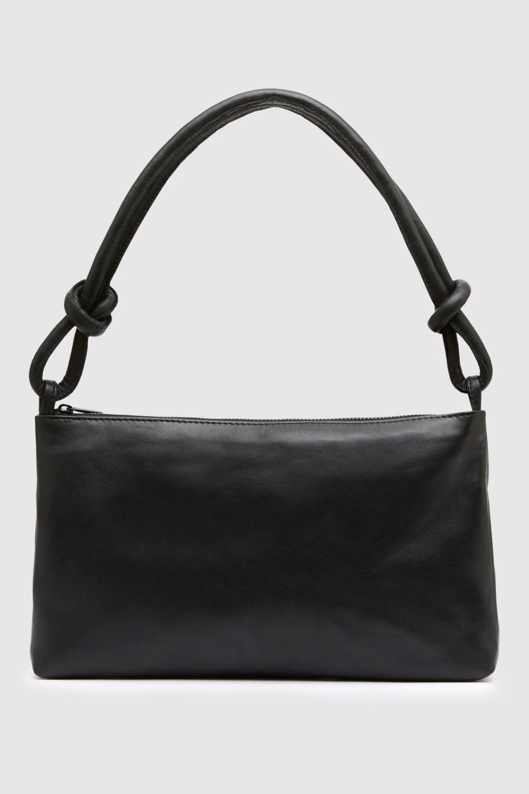 Bags*St. Agni Knotted Baguette Bag - Black