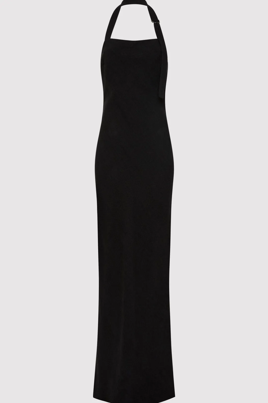 Tailoring*St. Agni Linen Bias Maxi Dress - Black