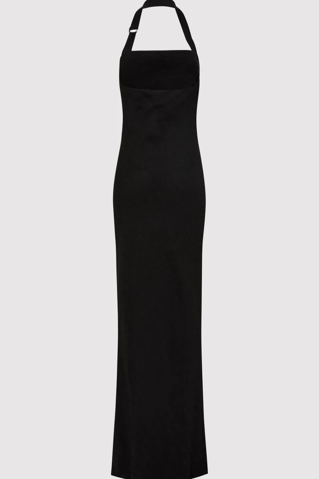 Tailoring*St. Agni Linen Bias Maxi Dress - Black