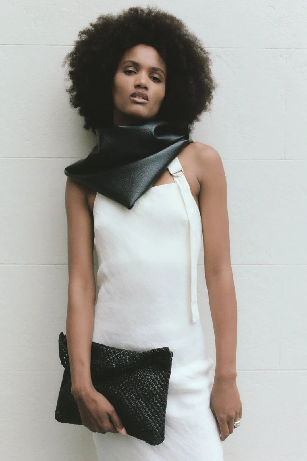 Tailoring*St. Agni Linen Bias Maxi Dress - Ivory