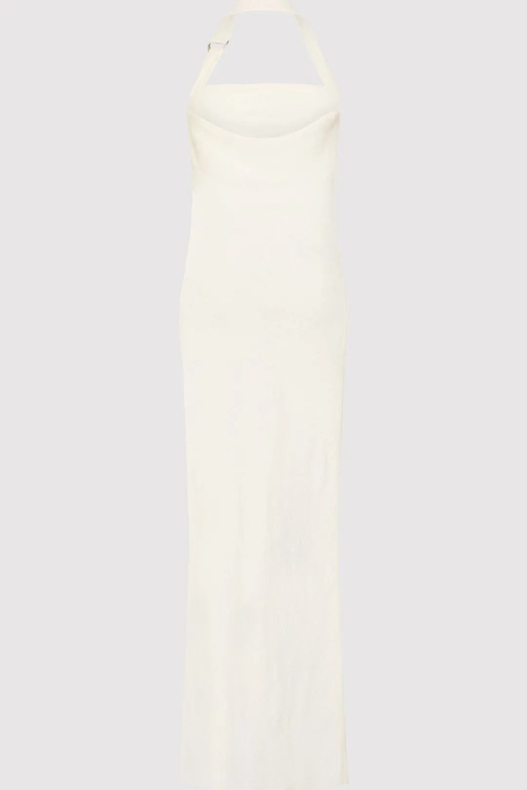 Tailoring*St. Agni Linen Bias Maxi Dress - Ivory