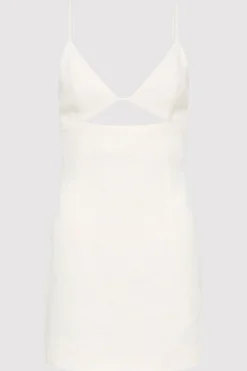 Dresses*St. Agni Linen Bra Mini Dress - Ivory
