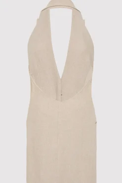 Tops*St. Agni Linen Helm Vest - Natural
