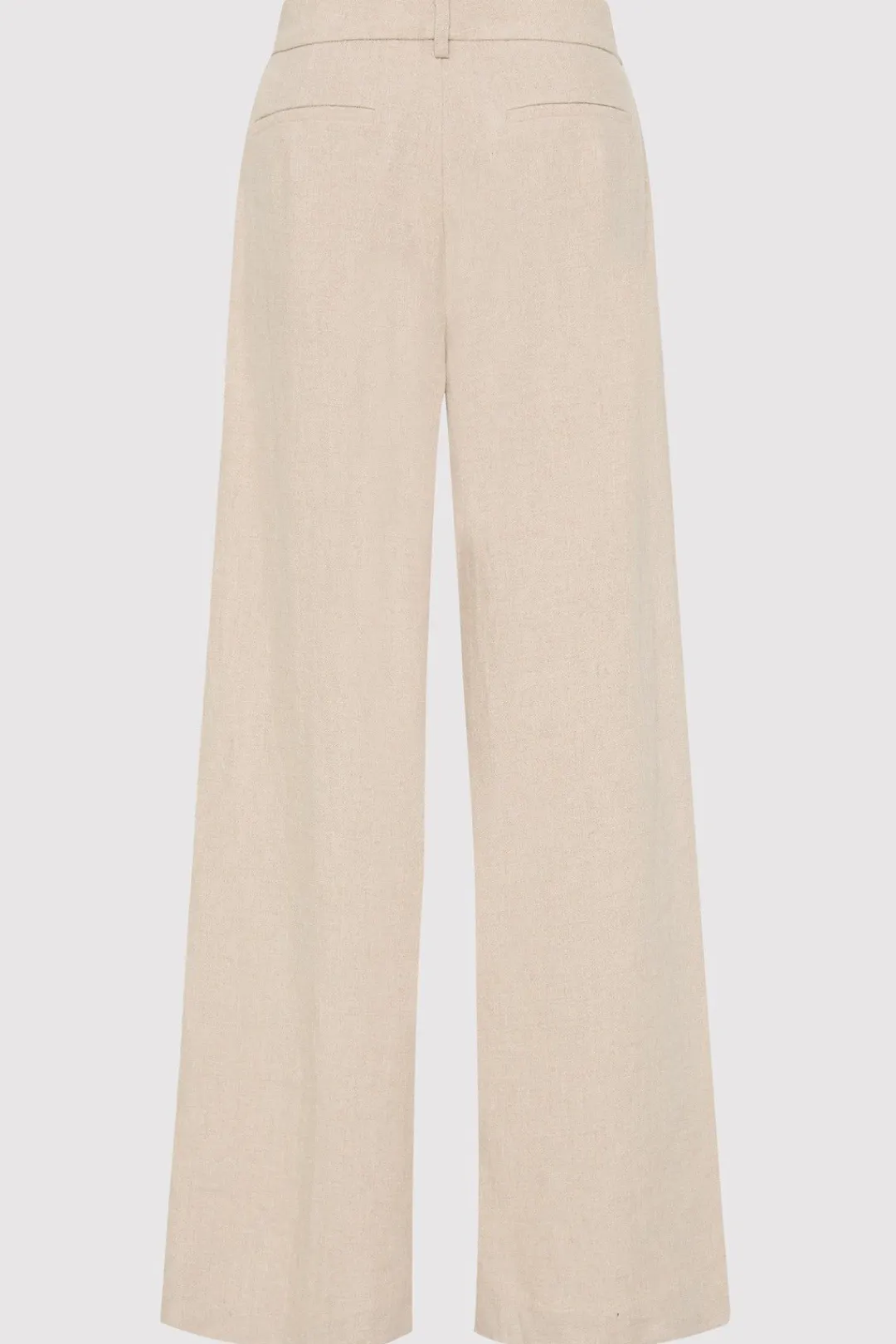 Tailoring*St. Agni Linen Overlap Waist Trousers - Natural