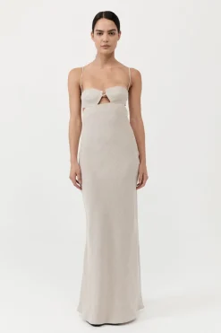 Dresses*St. Agni Linen Resort Dress - Natural