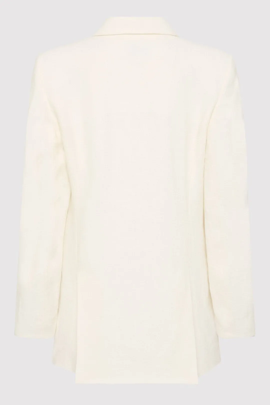 Tailoring*St. Agni Linen Split Sleeve Blazer - Ivory