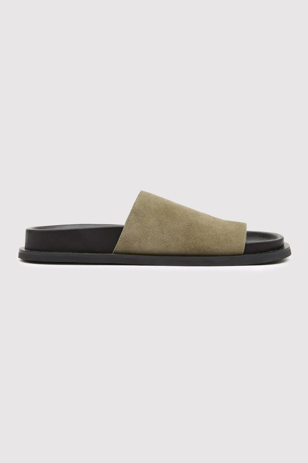 Slides*St. Agni Loe Suede Slide - Kelp