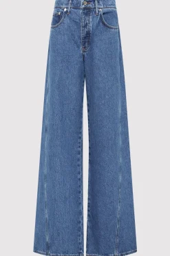 Denim*St. Agni Low Rise Jeans - Denim Blue