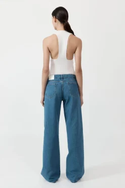 Pants*St. Agni Low Rise Jeans - Denim Blue