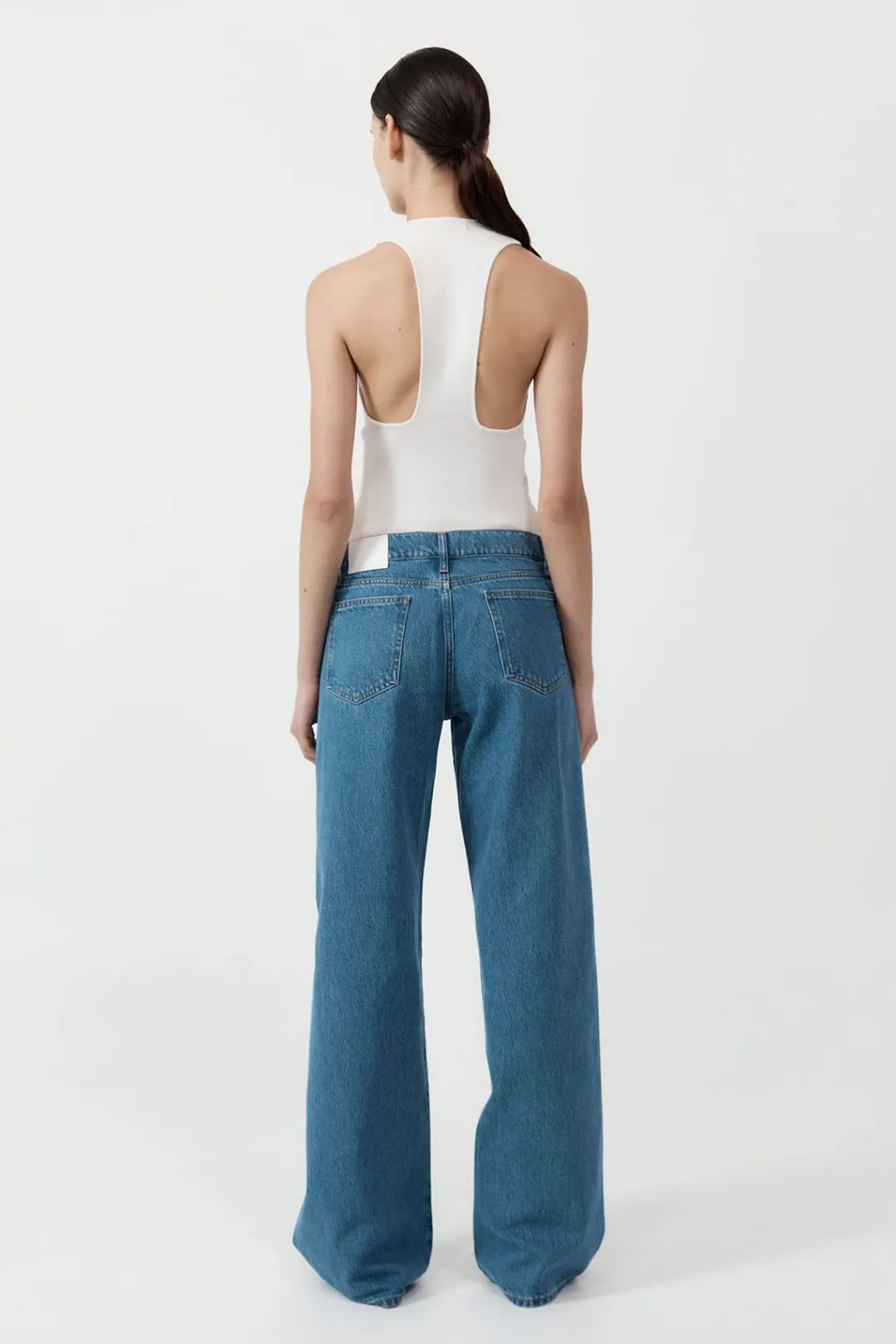 Pants*St. Agni Low Rise Jeans - Denim Blue