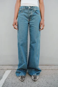 Pants*St. Agni Low Rise Jeans - Denim Blue