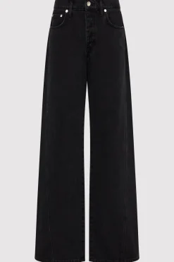 Denim*St. Agni Low Rise Jeans - Washed Black