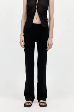 Pants*St. Agni Low Waist Knit Pants - Black