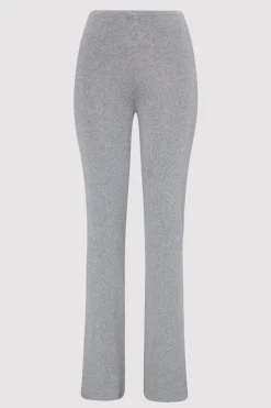 Knitwear*St. Agni Low Waist Knit Pants - Grey Marle