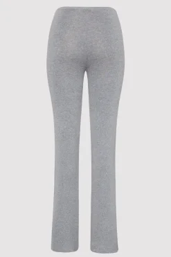 Knitwear*St. Agni Low Waist Knit Pants - Grey Marle