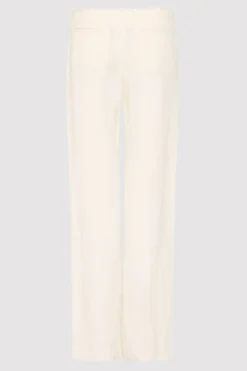 Pants*St. Agni Low Waist Raw Edge Pants - Ivory