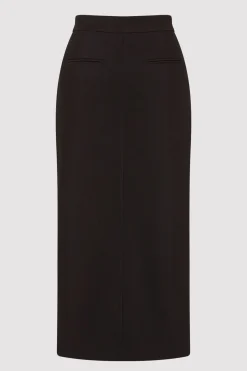 Tailoring*St. Agni Low waisted Tailored Skirt - Black