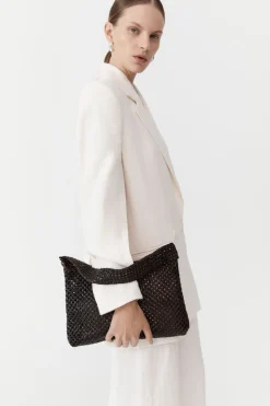 Bags*St. Agni Macrame Shoulder Bag - Chocolate