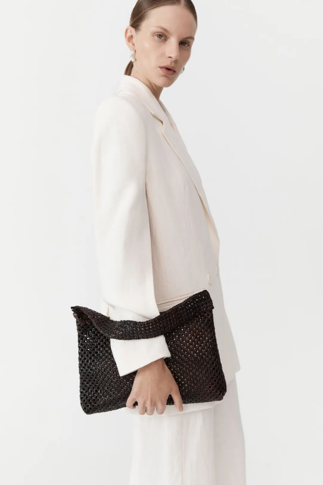 Bags*St. Agni Macrame Shoulder Bag - Chocolate