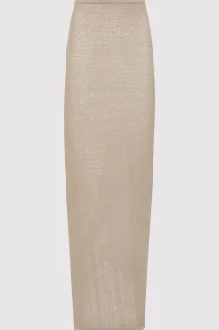 Skirts*St. Agni Mesh Maxi Skirt - Fog