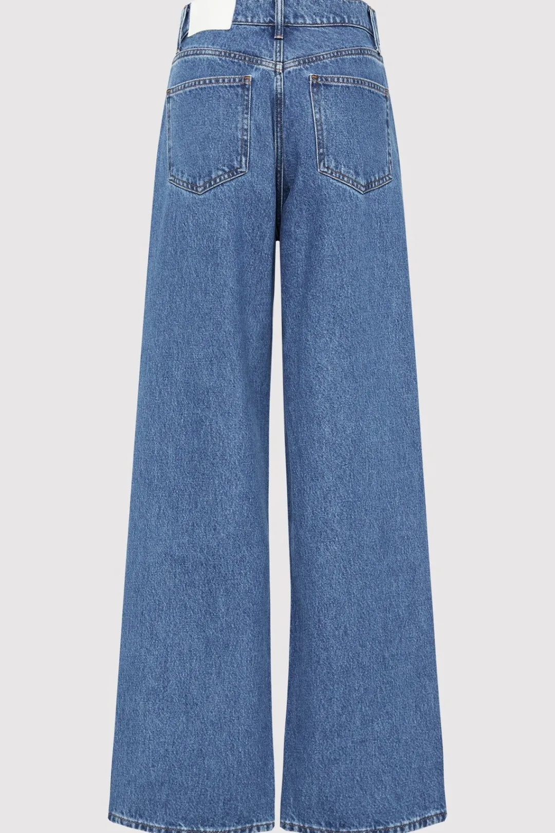 Pants*St. Agni Mid Rise Wide Leg - Denim Blue