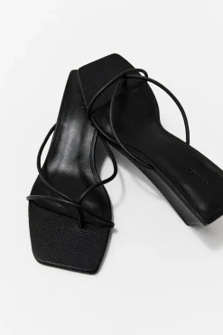 Wedges*St. Agni Minimal Low Wedge - Black