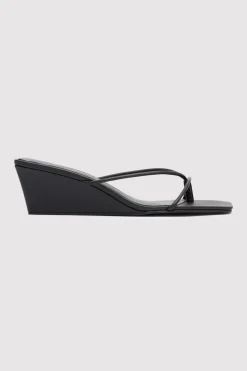 Wedges*St. Agni Minimal Low Wedge - Black