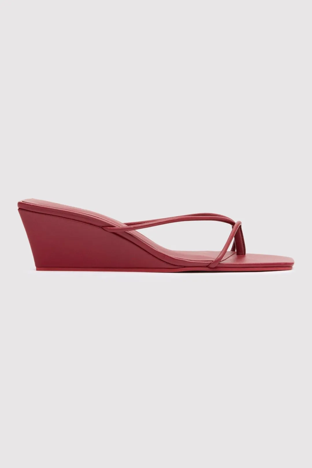 Wedges*St. Agni Minimal Low Wedge - Rouge