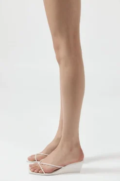 Wedges*St. Agni Minimal Low Wedge - White