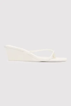 Wedges*St. Agni Minimal Low Wedge - White