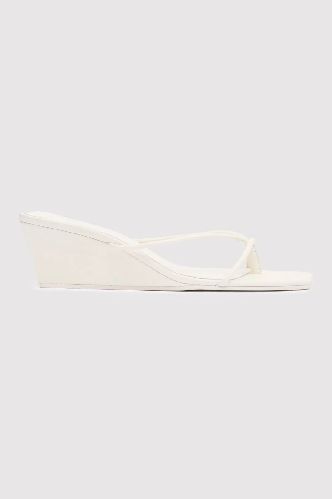 Wedges*St. Agni Minimal Low Wedge - White