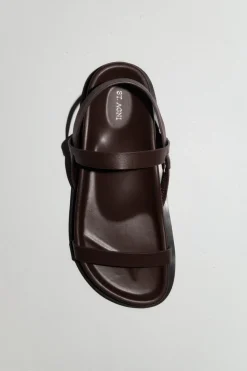 Sandals*St. Agni Mio Sandals - Chocolate