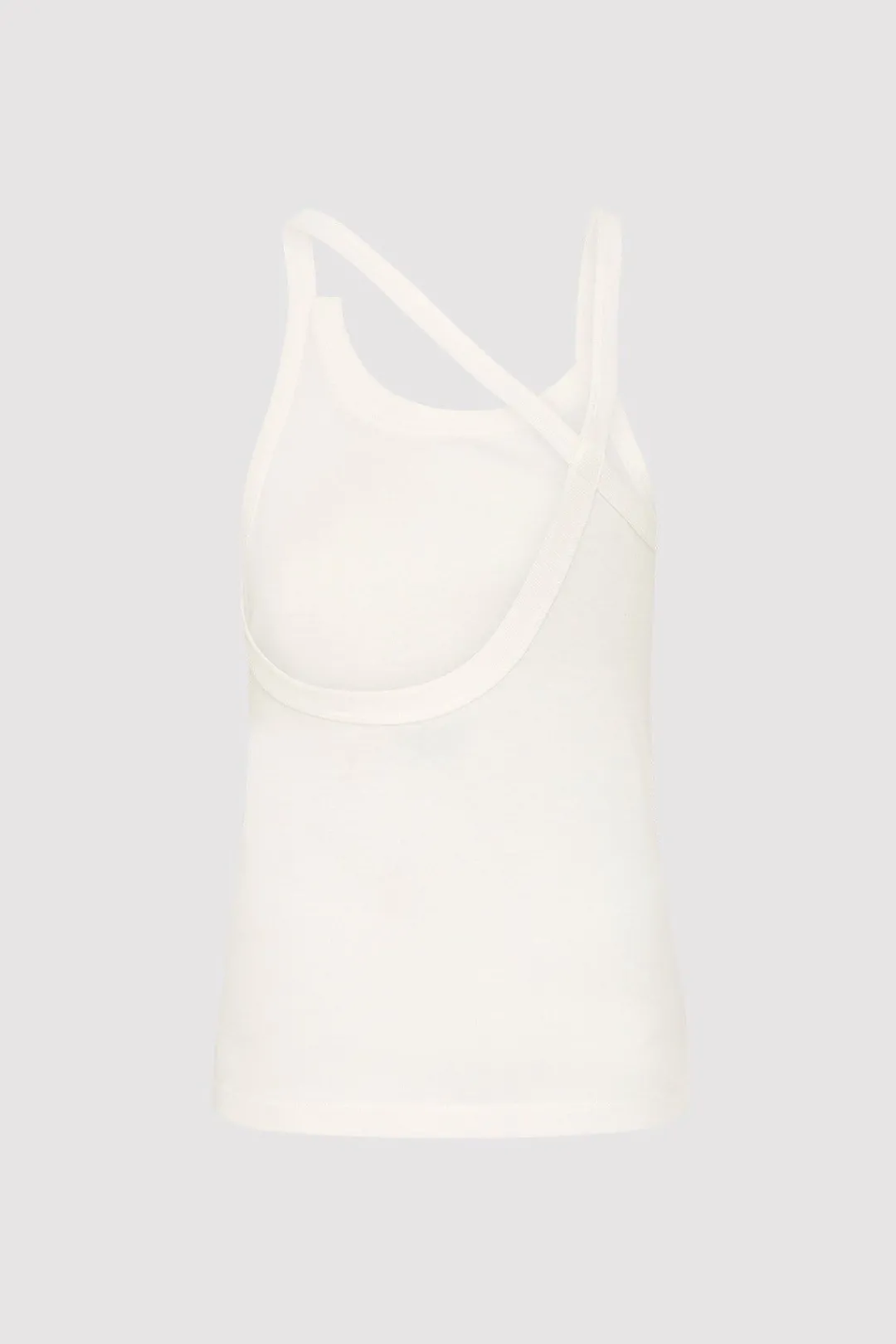 Singlets*St. Agni Organic Cotton Abstract Singlet - White