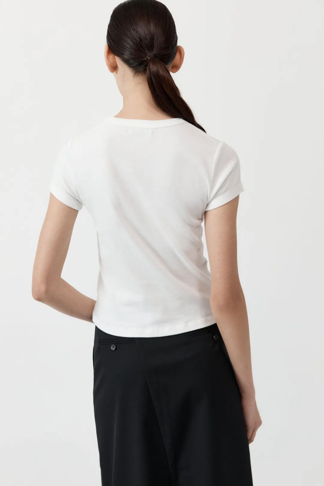 Basics*St. Agni Organic Cotton Baby Tee - White
