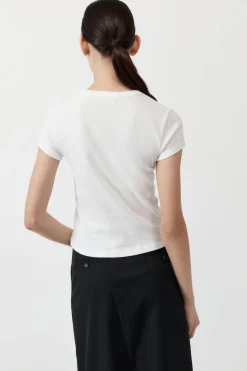 Tops*St. Agni Organic Cotton Baby Tee - White