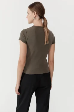 T-Shirts*St. Agni Organic Cotton Baby Tee - Kelp