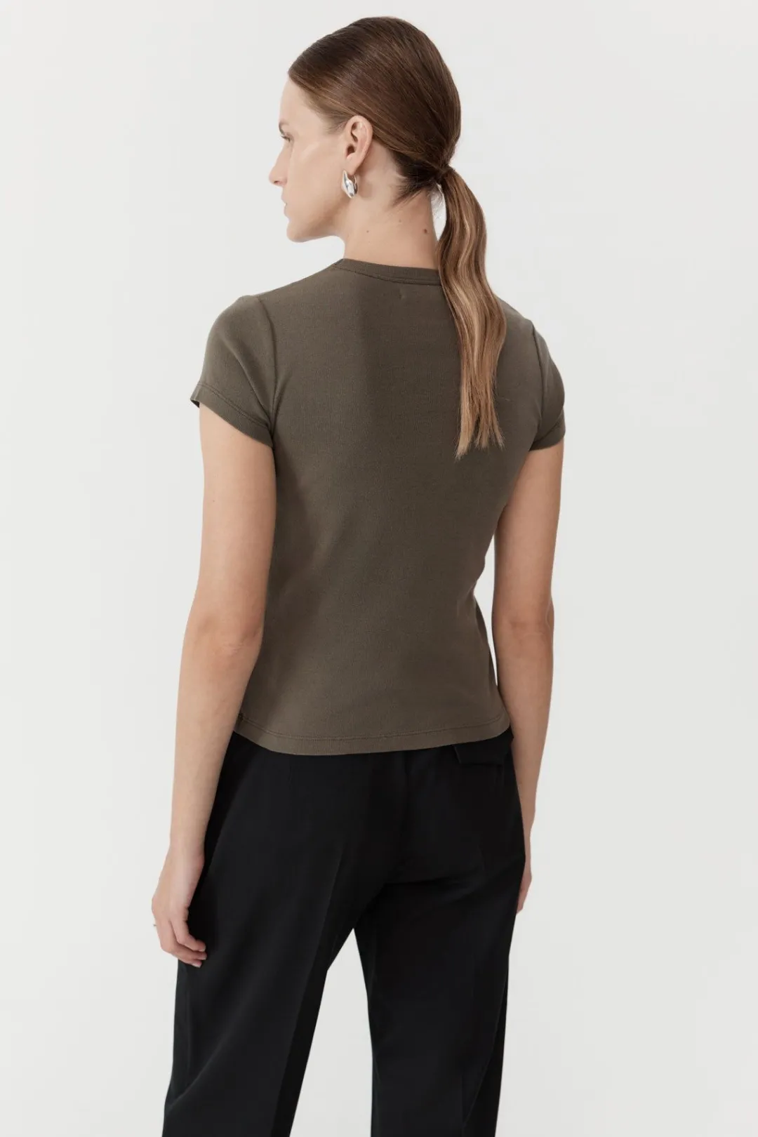 T-Shirts*St. Agni Organic Cotton Baby Tee - Kelp