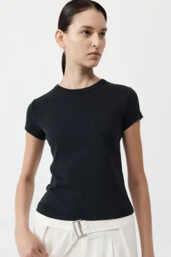 Tops*St. Agni Organic Cotton Baby Tee - Black