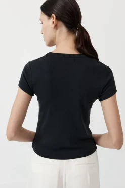 Tops*St. Agni Organic Cotton Baby Tee - Black