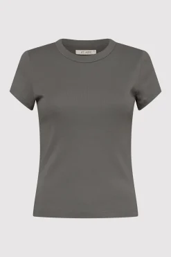 Basics*St. Agni Organic Cotton Baby Tee - Pewter Grey