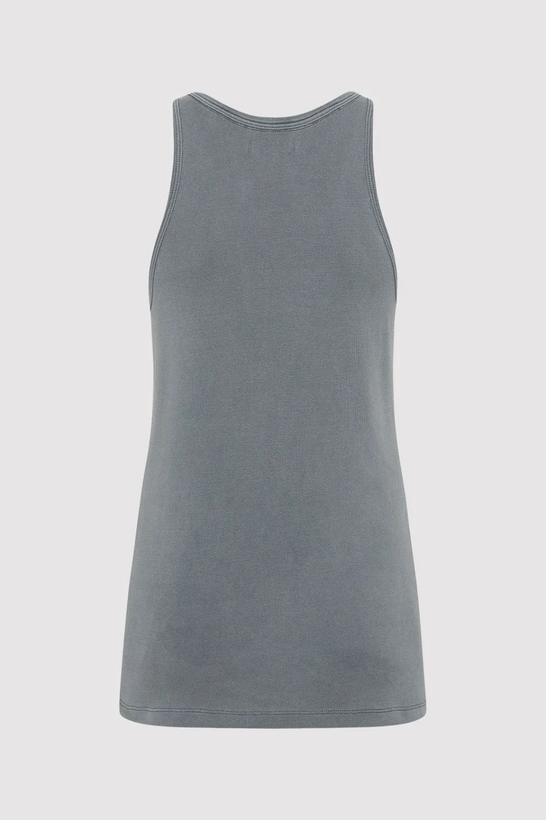 Singlets*St. Agni Organic Cotton Everyday Tank - Diesel Grey