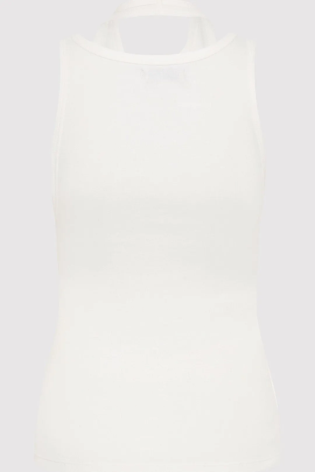 Singlets*St. Agni Organic Cotton Layered Tank - White